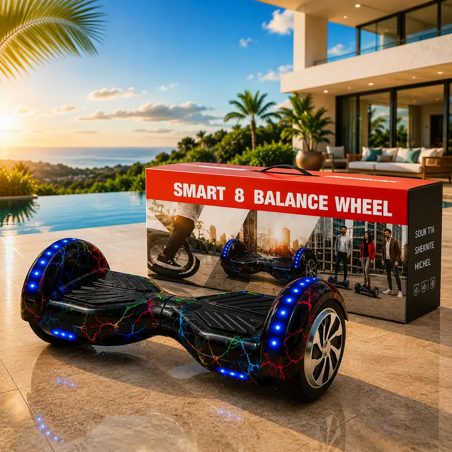 NeonCruise 8 hoverboard finish