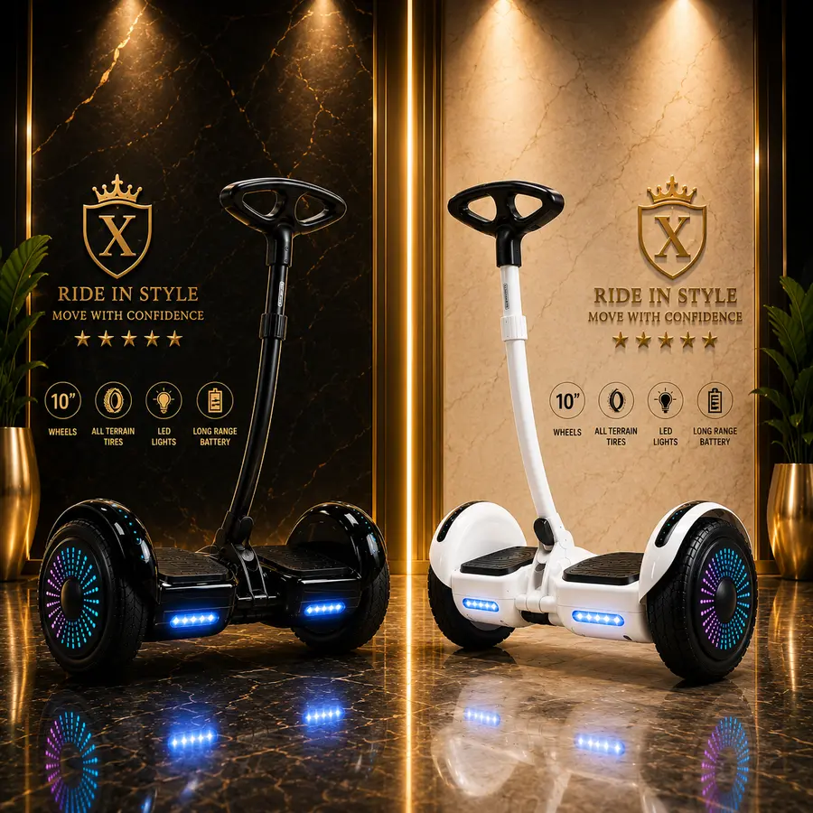 XM Mega Pro 10 hoverboard finish