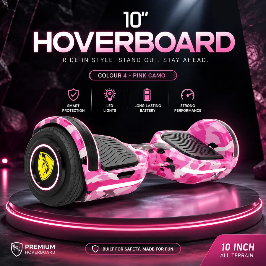 TrailMaster 10 hoverboard performance