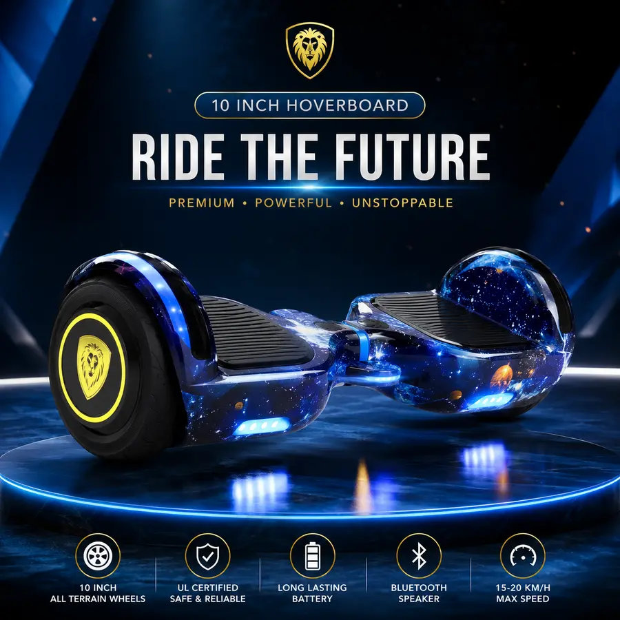 TrailMaster 10 hoverboard finish