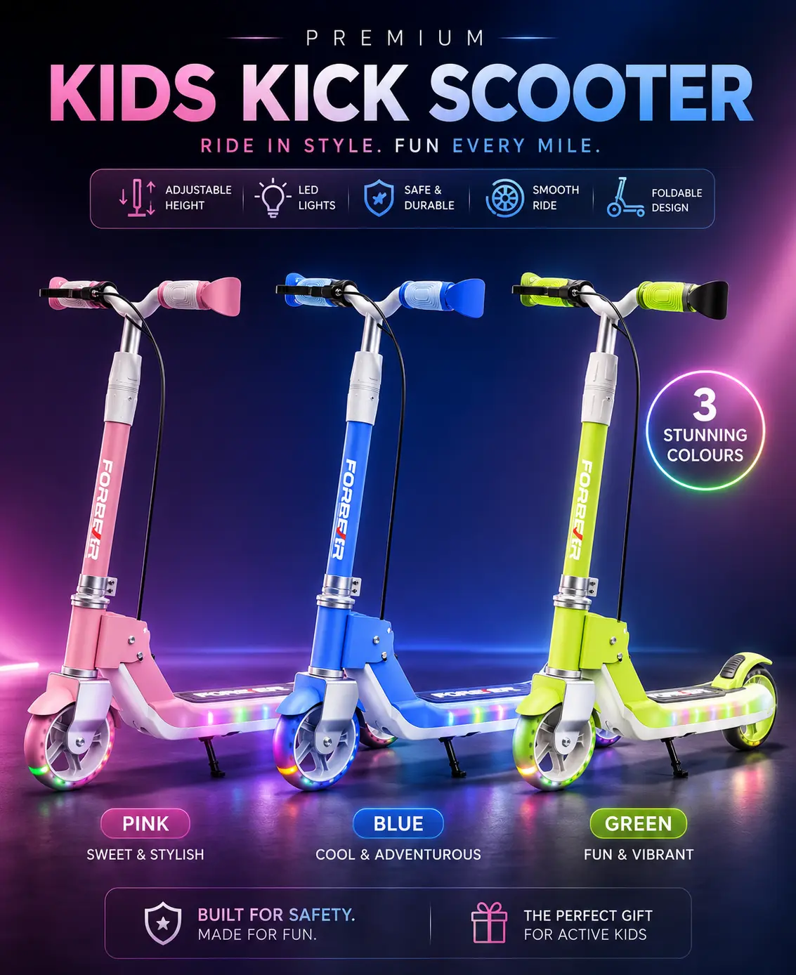 Kids scooters